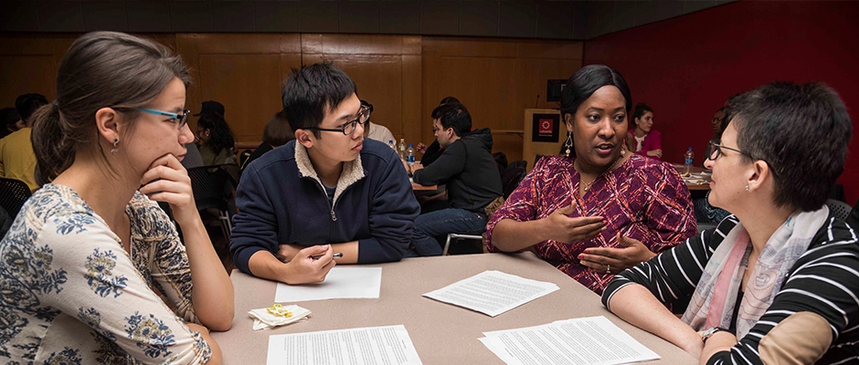 Faculty Members giving a presentation