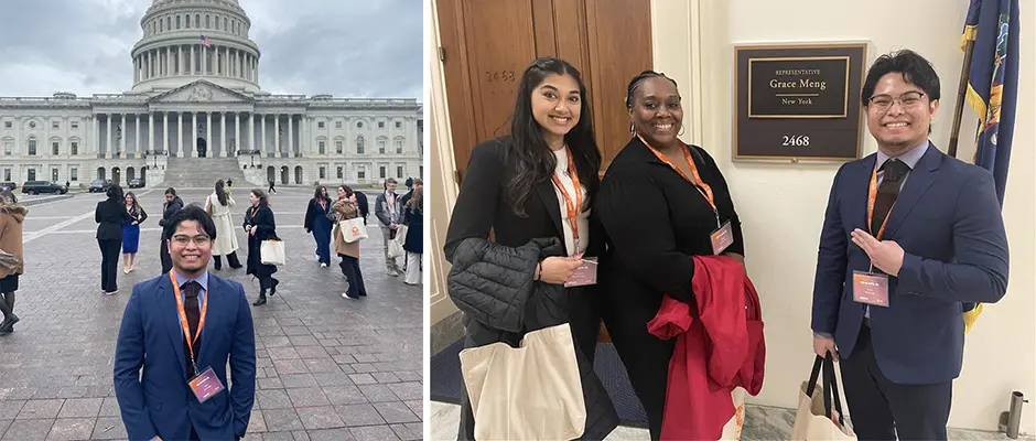 Carlo John Domingo Capital Hill Visit