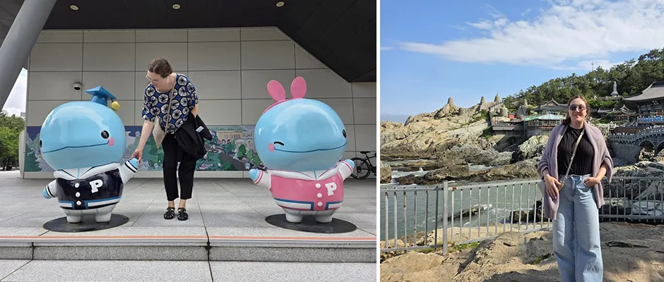 Heather Barikmo, Director of the English Language Center, travels to South Korea after receiving the prestigious Fulbright International Education Administrator Award.