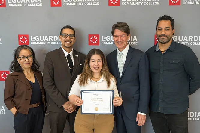 LaGuardia Community College Student Nataly Briones Named 2026 Jack Kent Cooke Undergraduate Transfer Scholar